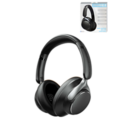 ENIGMA Noise Isolating Wireless Headphones with Built-in Microphone -BLACK (Only Ground Shipping)