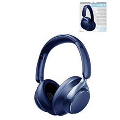 ENIGMA Noise Isolating Wireless Headphones with Built-in Microphone -NAVY (Only Ground Shipping)