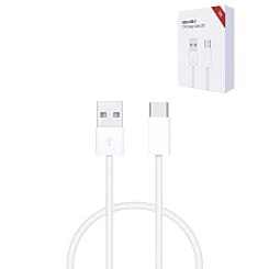 USB A-C Fast Charging Data Cable (3ft) (27W) (Only Ground Shipping)