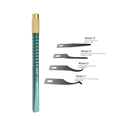 2UUL DA11 Hand Finish SEXY Blades Set for PCB Underfill Clean