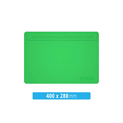 2UUL ST81 Heat Resisting Silicone Pad with Anti Dust Coating 400*280mm - GREEN (Only Ground Shipping)