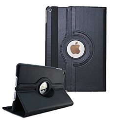 360 Degree Rotating Swivel Stand Case - BLACK for iPad Mini 1 / 2 / 3 (Only Ground Shipping)