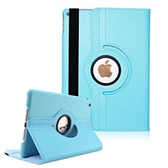 360 Degree Rotating Swivel Stand Case - LIGHT BLUE for iPad Pro 12.9 (1st / 2nd) (Only Ground Shipping)