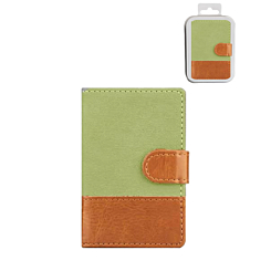 Universal Back Phone Wallet Card Slot Leather (GREEN) (Only Ground Shipping)