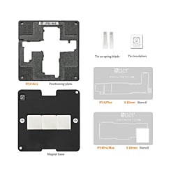 AMAOE BGA iPhone 14 / 14 Plus / 14 Pro / 14 Pro Max Logic Board Middle Frame BGA Stencil