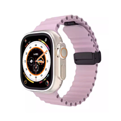 Ocean-Style Magnetic Silicone Band (RETRO ROSE) for iWatch (42/44/45/49mm) (Only Ground Shipping)