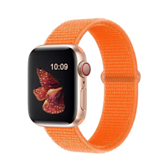 Nylon Band (ORANGE) for iWatch (42 / 44 / 45 / 49mm) (Only Ground Shipping)