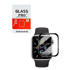 Flexible Full Glue Screen Protector for iWatch Series 7 / Series 8 / Series 9 (45mm) (3D Curve / 1 Piece)
