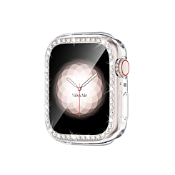 iWatch 46mm Stone PC Bumper Case with Tempered Glass - CLEAR (Only Ground Shipping)