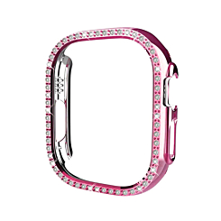 iWatch 49mm Stone PC Bumper Case - PINK (Only Ground Shipping)