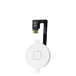 Home Button Flex Cable for iPhone 4 (WHITE)