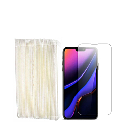 Clear Tempered Glass for iPhone 13 / 13 Pro / 14 / 16e / 17e (2.5D / Pack of 50)