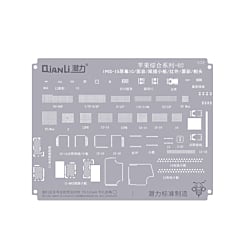 Stock up on the QianLi 3D Stencil Display for iPhone 6S to 15 Pro Max, including IC, Face ID, Tail Plug, Infrared Camera, True Tone, and Camera.