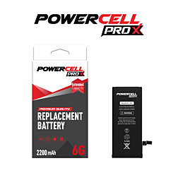 POWERCELL PRO Extended Capacity Replacement Battery for iPhone 6 (2200 mAh) (Only Ground Shipping)