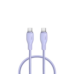 BASEUS Pudding Series USB C-C Fast Charging Cable (NEBULA PURPLE) (3ft) (100W) (Only Ground Shipping)