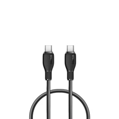 BASEUS Pudding Series USB C-C Fast Charging Cable (COSMIC BLACK) (3ft) (100W) (Only Ground Shipping)