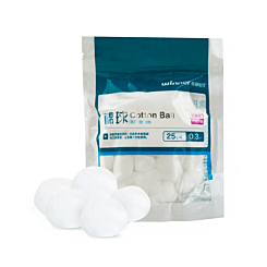 Absorbent Cotton Ball for Cleaning (25g) (Not Returnable)