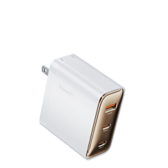 Toocki 100W USB A+ 2x USB C Super Fast GaN Charger (WHITE) (Only Ground Shipping)