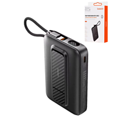 Toocki Magnetic Wireless Power Bank with Built-In Cable (10000 mAh/22.5W) (Only Ground Shipping)