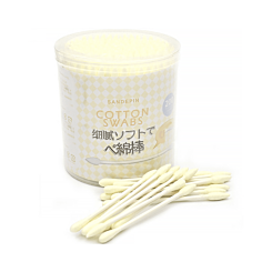 Cosmetic Cotton Swab Double Head Ended Clean Cotton Buds (Pack of 200)