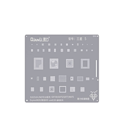 Shop the QianLi Bumblebee QS44 stencil for Galaxy S10, S10 Plus, Note 10 series, G9730, G975, G977, N975 with Exynos 9820 or Snapdragon.