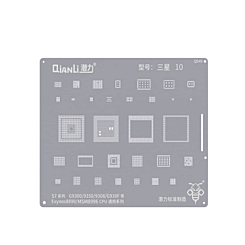 Stock up on the Qianli Bumblebee BGA reballing stencil QS49 for Samsung S7 series, including G9300, G9350, G9308, G930F, Exynos 8890, and MSM8996 CPU universal series.