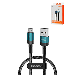 Toocki USB A-M Fast Charging Data Cable (GREEN) (3ft) (12W) (Only Ground Shipping)