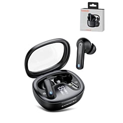 Toocki TWS Bluetooth 5.3 Wireless Earbuds (BLACK) (Only Ground Shipping)
