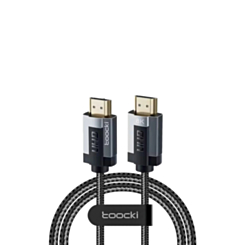 Toocki Display Cable for HDMI 2.1 (8K@60Hz / 4K@120Hz) (6ft) (BLACK) (Only Ground Shipping)