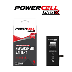 POWERCELL PRO Extended Capacity Replacement Battery for iPhone 7 (2220 mAh) (Only Ground Shipping)