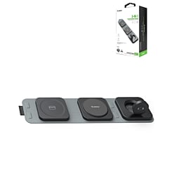 Esoulk 3-in-1 Collapsible Magnetic Wireless Charger (15W) (Only Ground Shipping)