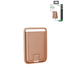 Esoulk Magnetic Wallet with Foldable Stand (BROWN) (Only Ground Shipping)