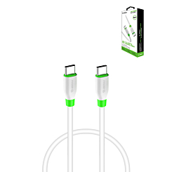Esoulk EC33P USB C-C Cable (WHITE) (4ft) (60W) (Only Ground Shipping)