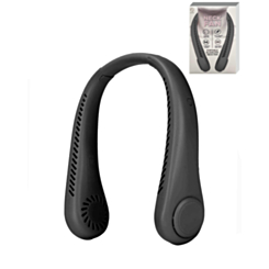 POMGEAR Portable Bladeless Neck Fan (BLACK) (Only Ground Shipping)