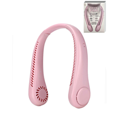 POMGEAR Portable Bladeless Neck Fan (PINK) (Only Ground Shipping)