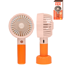 POMGEAR Mini Fan with Desk Stand (PEACH) (Only Ground Shipping)