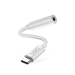 Urban Sound Gear USB-C to AUX (3.5mm) (WHITE) (Only Ground Shipping)