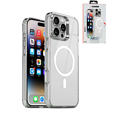 xBase by PowerPeak Crystalline Slim MagSafe Case for iPhone 16 Pro Max - (CLEAR) (Only Ground Shipping)