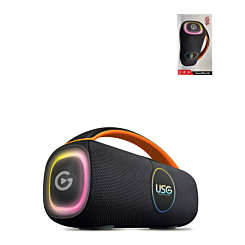 USG by PowerPeak - SoundStorm3 - BOOM Wireless Party Box Speaker - (BLACK) (Only Ground Shipping)