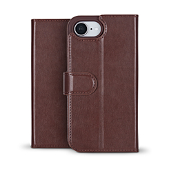 xBase Folio Exec Wallet Case for iPhone 16e / 17e (BROWN) (Only Ground Shipping)