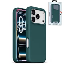 xBase by PowerPeak Liquid Silicone Gel/Rubber MagSafe for iPhone 17 Pro Max (GREEN) (Only Ground Shipping)