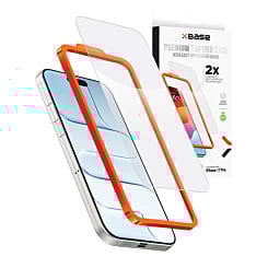 xBase Clear Tempered Glass for iPhone 17 Pro (Single Pack)