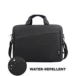 xBase by PowerPeak Deluxe Professional Laptop Bag (HEATHER CHARCOAL GRAY) (Only Ground Shipping)