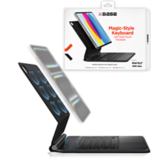 xBase Folio Case with Keyboard & Track Pad (BLACK) for iPad 10 & 11 Gen (Only Ground Shipping)