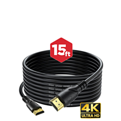 PowerPeak HDMI Cable 4K (15ft) (Only Ground Shipping)