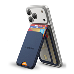 xBase by PowerPeak MagWallet Stand (BLUE) (RFID Blocking) (Only Ground Shipping)