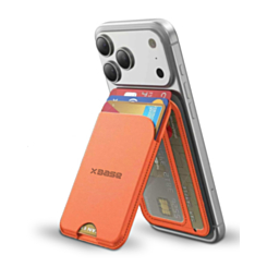 xBase by PowerPeak MagWallet Stand (ORANGE) (RFID Blocking) (Only Ground Shipping)