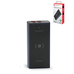 PowerPeak 2 in 1 Portable Fast Charge Wireless Charger & Power Bank (10000mAh) (Only Ground Shipping)