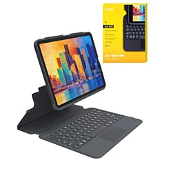 ZAGG Pro Keys Wireless Keyboard with Trackpad and Detachvable Case for iPad (8th Generation) (10.2-Inch)