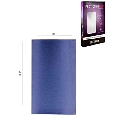 ProtectionPro - Blank Brushed Blue Steel (Small) (Pack of 10)